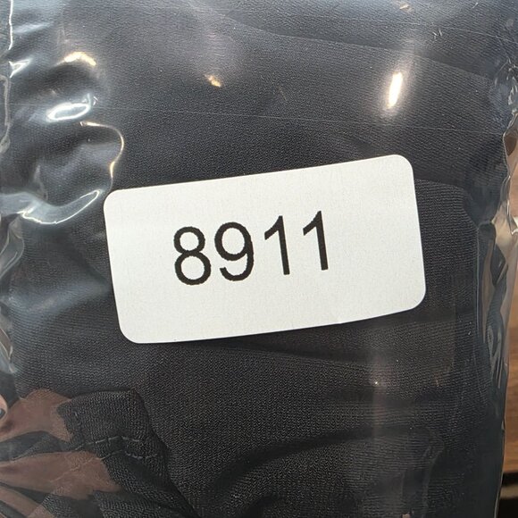 Womens Susan Graver Black Tunic Dress Short Sleeve Polyester Spandex Size 1X - Picture 8 of 8